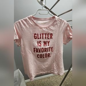 Glitter Is My Favourite Colour shirt